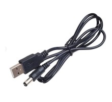 Кабель живлення USB 2.0 AM to DC 5.5 х 2.1 mm 1.0m 5V to DC 5V Dynamode (DM-USB-DC-5.5x2.1mm)