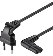 Кабель живлення C7 1.2m 0.5mm PC-184/2 CEE7/16-C7 2 pin Voltronic (PC-184/2 CEE7/16-C7 CU12)