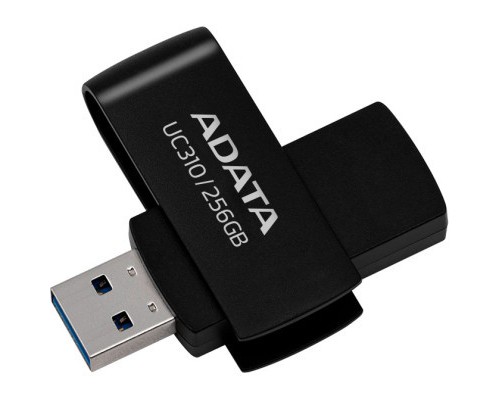 USB флеш накопичувач ADATA 256GB UC310 Black USB 3.0 (UC310-256G-RBK)