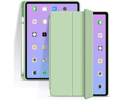 Чохол до планшета BeCover Tri Fold Hard TPU Apple iPad Air 4 10.9 2020/2022 Green (706750) (706750)