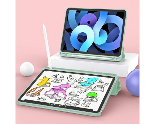 Чохол до планшета BeCover Tri Fold Hard TPU Apple iPad Air 4 10.9 2020/2022 Green (706750) (706750)