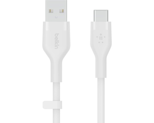 Дата кабель USB 2.0 AM to Type-C 1.0m White Belkin (CAB008BT1MWH)
