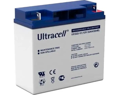 Батарея до ДБЖ Ultracell 12V-20Ah, GEL (UCG20-12)