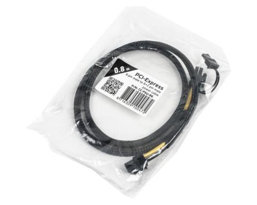 Кабель живлення PCI express 6 пин на 6+2 пин Cablexpert (CC-PSU-86)