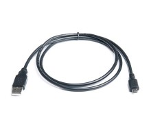 Дата кабель USB 2.0 AM to Micro 5P 2.0m Pro black REAL-EL (EL123500025)