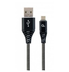 Дата кабель USB 2.0 Micro 5P to AM Cablexpert (CC-USB2B-AMmBM-1M-BW)