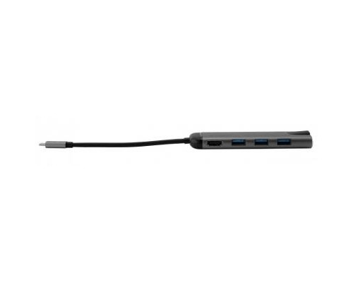 Концентратор Verbatim USB-C to U3.1G1/U3.0/HDMI/SD/mSD/RJ45 (49142)