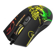 Мишка Marvo M209 LED USB Black (M209)