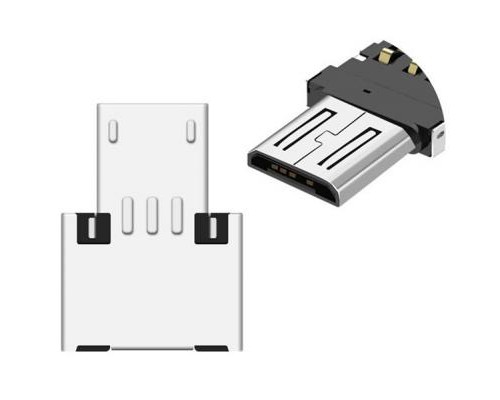 Перехідник USB to Micro USB silver XoKo (XK-AC055-SL)