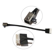 Роз'єм живлення ноутбука з кабелем Dell PJ979 (4.5mm x 3.0mm + center pin), 6(5)-p (A49097)