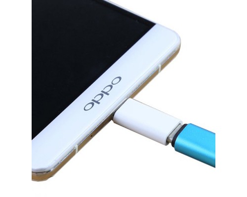 Перехідник Lapara Micro USB Male to USB 3.1 Type-C Female white (LA-MaleMicroUSB-TypeC-Female white)