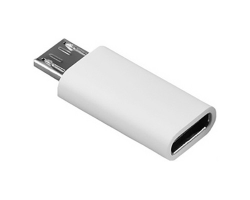 Перехідник Lapara Micro USB Male to USB 3.1 Type-C Female white (LA-MaleMicroUSB-TypeC-Female white)