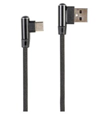 Дата кабель USB 2.0 AM to Type-C 1.0m 2.1A Cablexpert (CC-USB2J-AMLCML-1M)