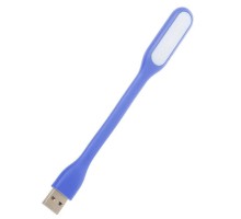 Лампа USB Optima LED, гнучка, 2 шт, синій (UL-001-BLU2)