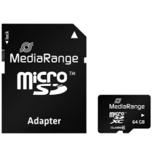 Карта пам'яті Mediarange 64GB microSD class 10 (MR955)
