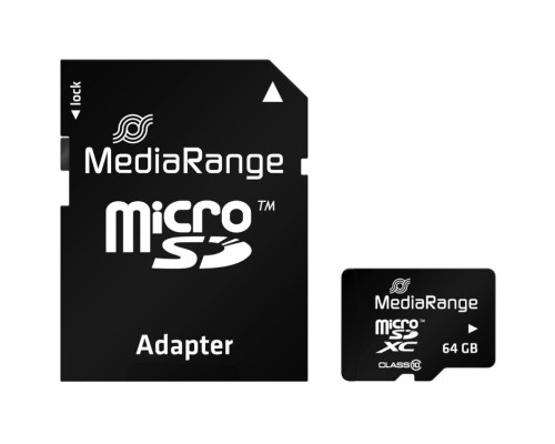 Карта пам'яті Mediarange 64GB microSD class 10 (MR955)