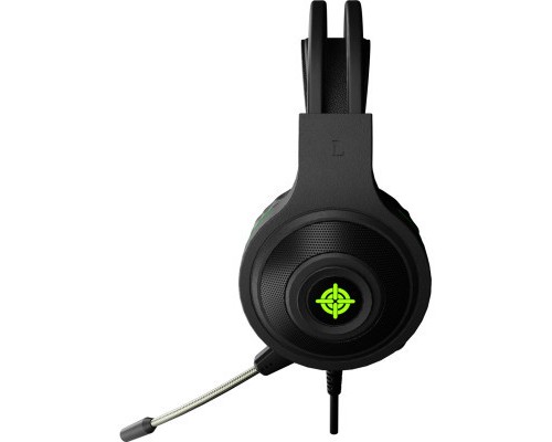 Навушники GamePro Racer HS610G Black-Green (HS610G)