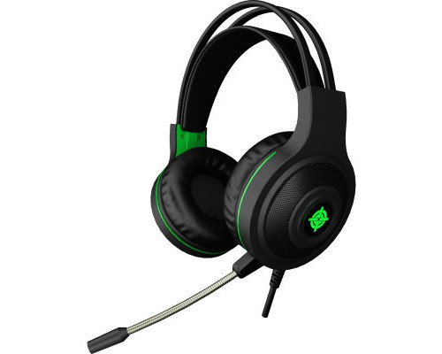 Навушники GamePro Racer HS610G Black-Green (HS610G)