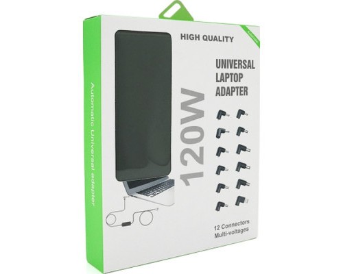 Блок живлення до ноутбуку Voltronic 120W Universal, 12 роз'ємів (34820 / YT-HQUPS120W/12R)