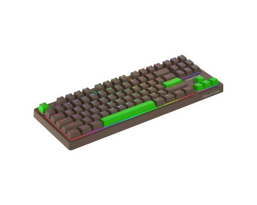 Клавіатура Hator Rockfall 2 Autograph Edition Mecha TKL Aurum Choco USB Choco (HTK-527)
