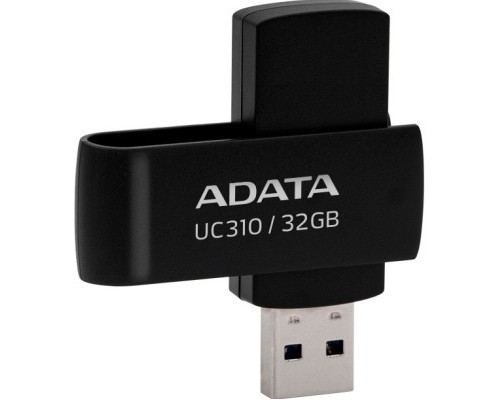 USB флеш накопичувач ADATA 32GB UC310 Black USB 3.0 (UC310-32G-RBK)