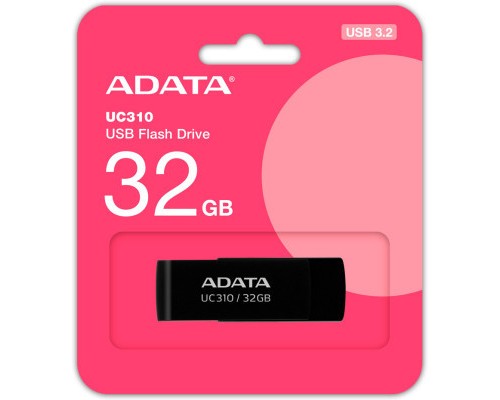 USB флеш накопичувач ADATA 32GB UC310 Black USB 3.0 (UC310-32G-RBK)