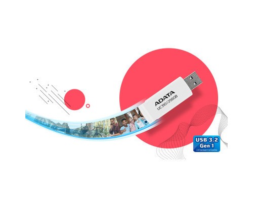 USB флеш накопичувач ADATA 32GB UC310 Black USB 3.0 (UC310-32G-RBK)