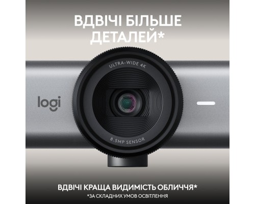 Веб-камера Logitech MX Brio 705 for Business 4K Graphite (960-001530)