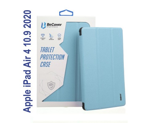 Чохол до планшета BeCover Tri Fold Hard TPU Apple iPad Air 4 10.9 2020/2022 Light Blue (706752) (706752)