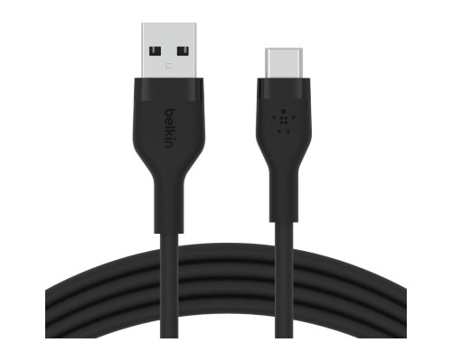 Дата кабель USB 2.0 AM to Type-C 1.0m Black Belkin (CAB008BT1MBK)