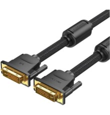 Кабель мультимедійний DVI to DVI 24+1pin 3.0m 2K 60Hz ferrite Vention (EAEBI)
