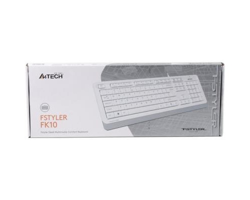 Клавіатура A4Tech FK10 White
