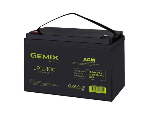 Батарея до ДБЖ Gemix LP 12В 100 Ач (LP12100)