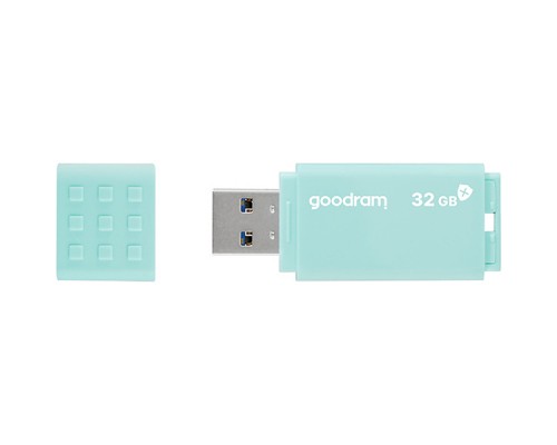 USB флеш накопичувач Goodram 32GB UME3 Care Green USB 3.2 (UME3-0320CRR11)