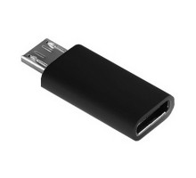 Перехідник Lapara Micro USB Male to USB 3.1 Type-C Female black (LA-MaleMicroUSB-TypeC-Female black)