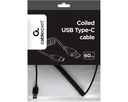 Дата кабель USB 2.0 AM to Type-C 0.6m Cablexpert (CC-USB2C-AMCM-0.6M)