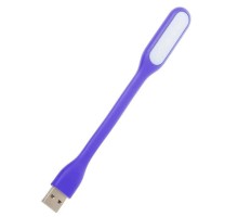 Лампа USB Optima LED, гнучка, 2 шт, фіолетовий (UL-001-VI2)