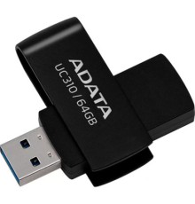 USB флеш накопичувач ADATA 64GB UC310 Black USB 3.0 (UC310-64G-RBK)