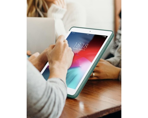 Чохол до планшета BeCover Tri Fold Soft TPU Silicone Apple iPad 9.7 2017/2018 A1822/A1823/A1893/A1954 Dark Green (711129)