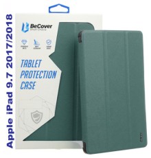 Чохол до планшета BeCover Tri Fold Soft TPU Silicone Apple iPad 9.7 2017/2018 A1822/A1823/A1893/A1954 Dark Green (711129)