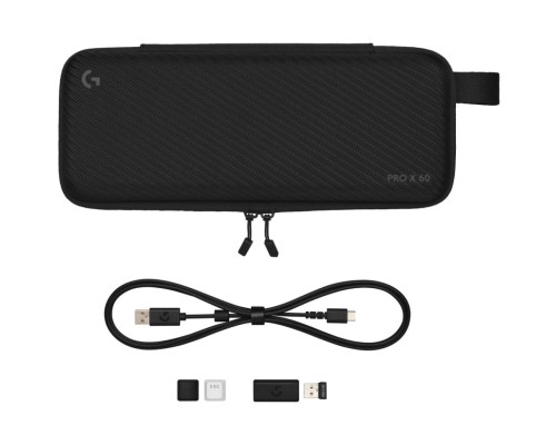 Клавіатура Logitech G Pro X 60 Lightspeed GX Tactile Wireless/Bluetooth UA Black (920-011911)