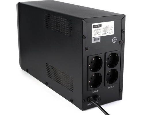 Пристрій безперебійного живлення Vinga LCD 2000VA metall case (VPC-2000M)