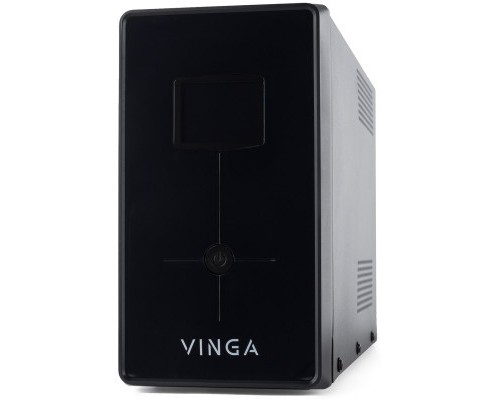 Пристрій безперебійного живлення Vinga LCD 2000VA metall case (VPC-2000M)