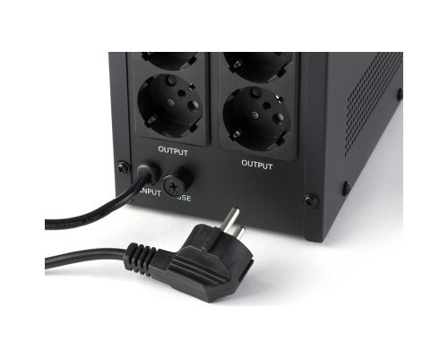 Пристрій безперебійного живлення Vinga LCD 2000VA metall case (VPC-2000M)