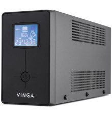 Пристрій безперебійного живлення Vinga LCD 2000VA metall case (VPC-2000M)