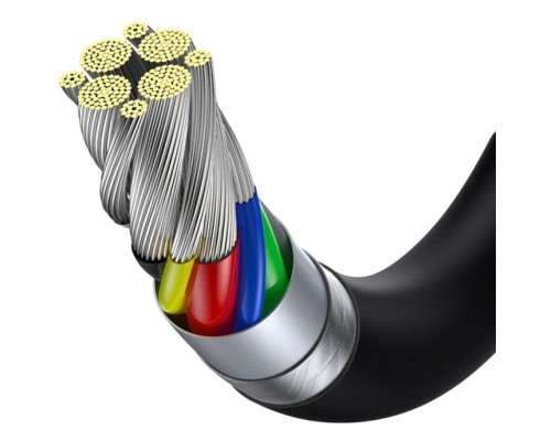 Дата кабель USB-C to USB-C 1.0m 5A Black Baseus (CATYS-B01)