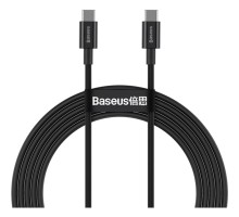 Дата кабель USB-C to USB-C 1.0m 5A Black Baseus (CATYS-B01)