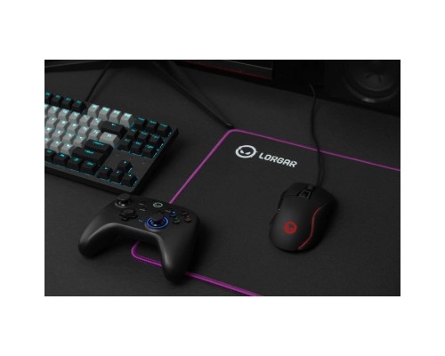 Килимок для мишки Lorgar Main 313 Black/Purple (LRG-GMP313)