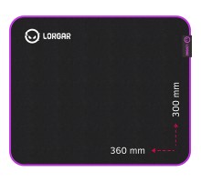 Килимок для мишки Lorgar Main 313 Black/Purple (LRG-GMP313)