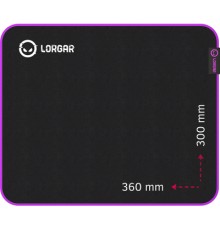 Килимок для мишки Lorgar Main 313 Black/Purple (LRG-GMP313)